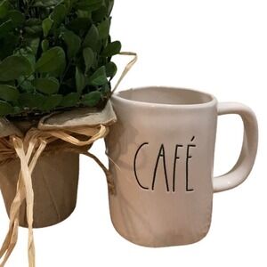 Rae Dunn Cafe Ceramic Coffee Mug